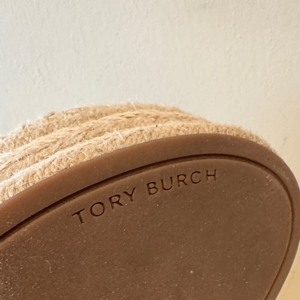 Tory Burch✨ Women's Platform Espadrille Wedge size 7 1/2 - Picture 7 of 9